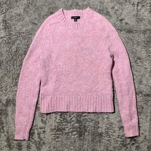 J.Crew cute‎ Pink and White womens Sweater